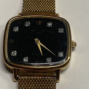 Wittnauer men watch with diamonds